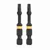 Изображение Dewalt Udarowe kocówki wkrtarskie TORSION T20x50mm 2szt. - DT70533T