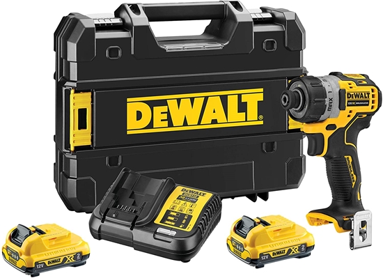 Picture of Urbjmašīna-skrūvgriezis DeWalt DCF601D2-QW; 12 V; 2x2,0 Ah akum.