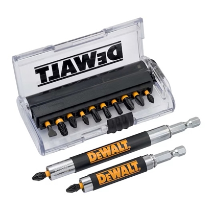 Изображение Dewalt Zestaw bitów udarowych z uchwytem Torsion 14szt. (DT70512T)