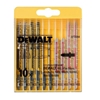 Изображение Dewalt Zestawy brzeszczotów do wyrzynarek 10 sztuk do drewna i metalu 2xDT2177, DT2165, DT2050, DT2163, DT2160 - DT2294