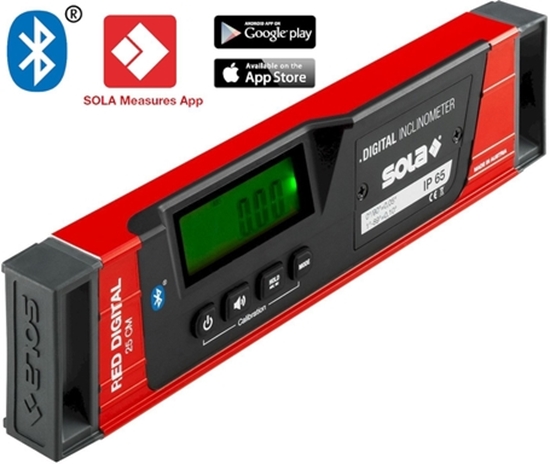 Picture of Digitālais līmeņrādis Sola RED 25 Digital; 25 cm