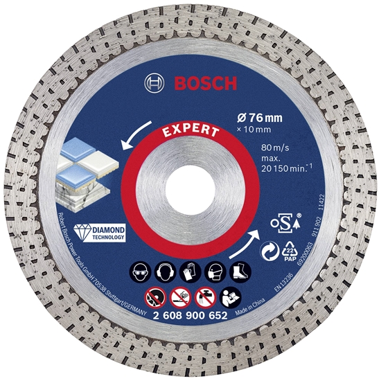 Picture of Dimanta griešanas disks Bosch 2608900652; 76 mm