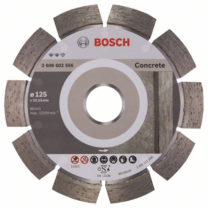 Attēls no Dimanta griešanas disks Bosch EXPERT FOR CONCRETE; 125 mm
