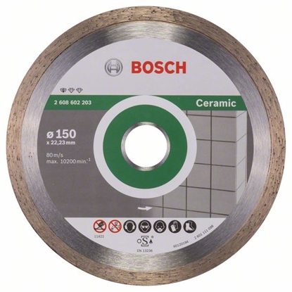 Attēls no Dimanta griešanas disks Bosch PROFESSIONAL FOR CERAMIC; 150 mm