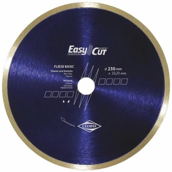 Picture of Dimanta griešanas disks Cedima Fliese Basic; 125 mm