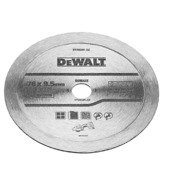Изображение Dimanta griešanas disks DeWalt DT20591-QZ; 76 mm