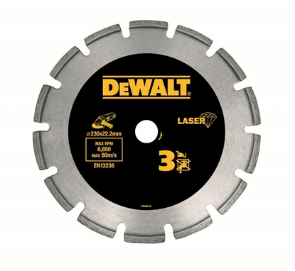 Изображение Dimanta griešanas disks DeWalt DT3763-XJ; 230 mm