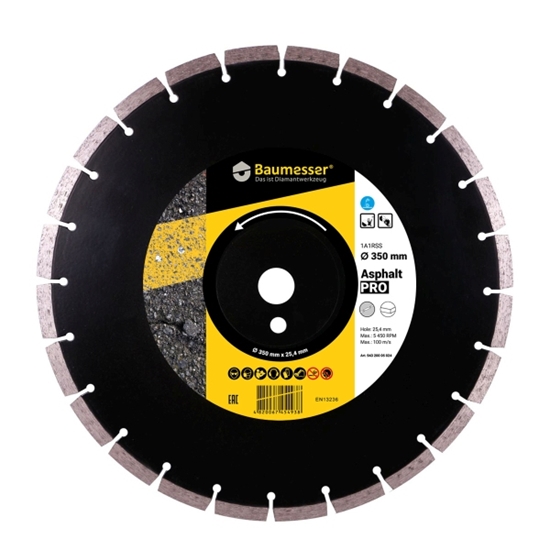 Picture of Dimanta griešanas disks DISTAR 10170085105; 350x25,4x3,5 mm