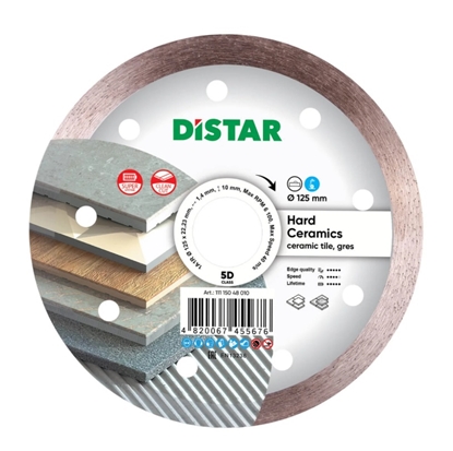 Picture of Dimanta griešanas disks DISTAR 11115048010; 125x22,23x1,4 mm