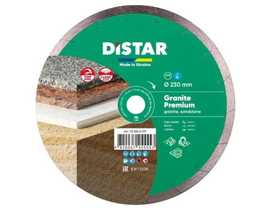 Picture of Dimanta griešanas disks DISTAR 11320061017; 230x25,4x1,9 mm