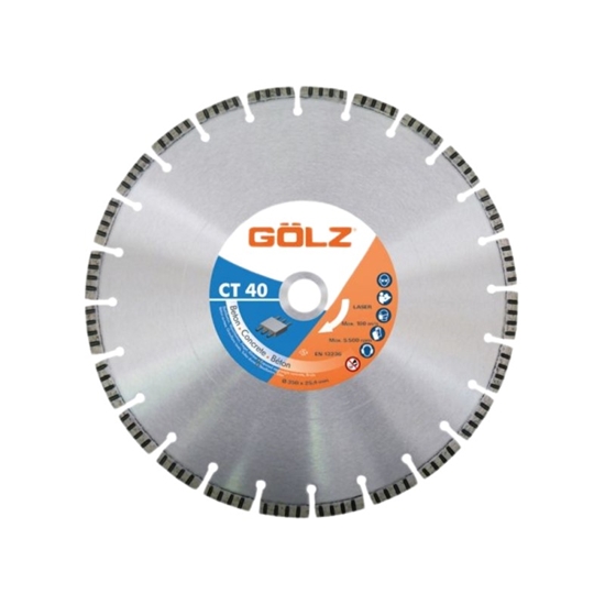 Picture of Dimanta griešanas disks Gölz CT40 (LB40); 450x25,4 mm