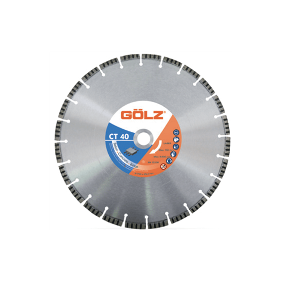Picture of Dimanta griešanas disks Gölz CT40; 400x25,4 mm
