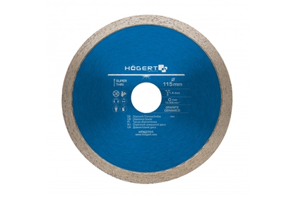 Attēls no Dimanta griešanas disks Hogert HT6D701; 125 mm