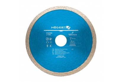 Attēls no Dimanta griešanas disks Hogert HT6D702; 125 mm