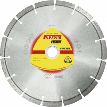 Attēls no Dimanta griešanas disks Klingspor DT 350 B Extra; 125x22,23 mm