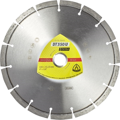 Picture of Dimanta griešanas disks Klingspor DT 350 U Extra; 350x3x20,0 mm
