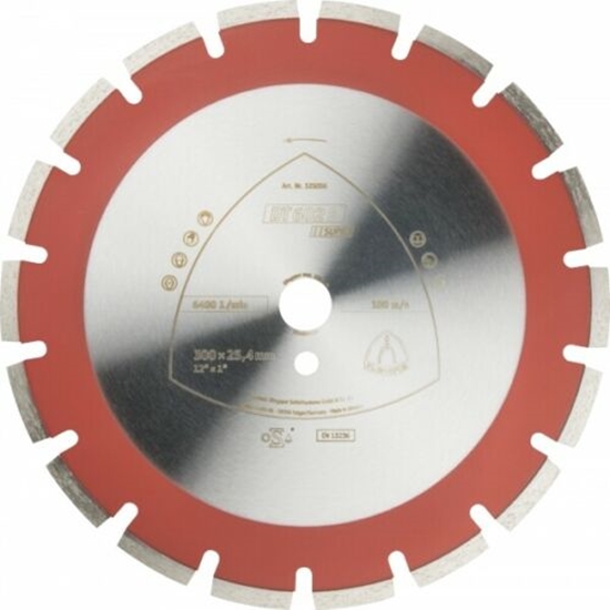 Picture of Dimanta griešanas disks Klingspor DT 602 B Supra; 400x25,4 mm