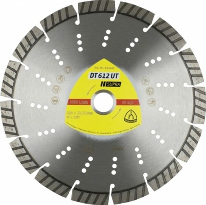 Attēls no Dimanta griešanas disks Klingspor DT 612 UT Supra; 150x22,23 mm
