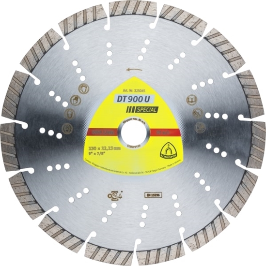 Picture of Dimanta griešanas disks Klingspor DT 900 U Special; 125x2,4x22,23 mm