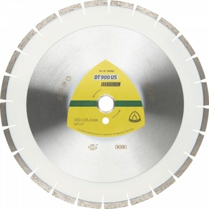 Attēls no Dimanta griešanas disks Klingspor DT 900 US Special; 350x25,4 mm