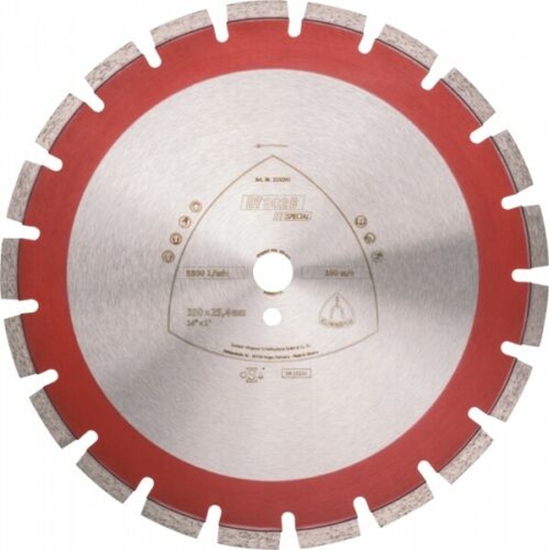 Picture of Dimanta griešanas disks Klingspor DT 902 B Special; 400x25,4 mm