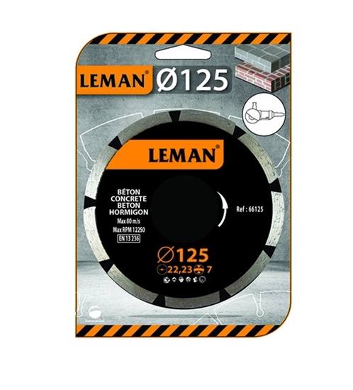 Picture of Dimanta griešanas disks LEMAN F66230; 230x22,23x2,5 mm