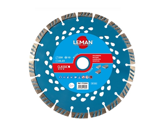 Picture of Dimanta griešanas disks LEMAN F771254; 125x22,23x2,8 mm