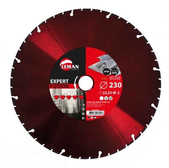 Picture of Dimanta griešanas disks LEMAN F950125; 125x22,23x1,8 mm