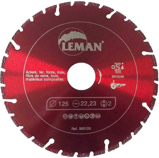 Picture of Dimanta griešanas disks LEMAN F950230; 230x22,23x2,4 mm