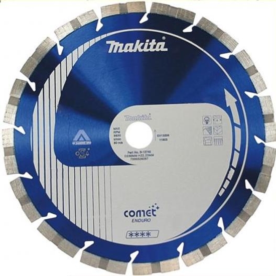 Изображение Dimanta griešanas disks Makita Comet Rapid; 400 mm