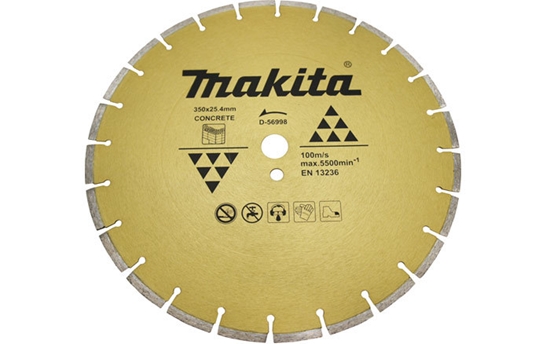 Изображение Dimanta griešanas disks Makita D-56998; 350 mm