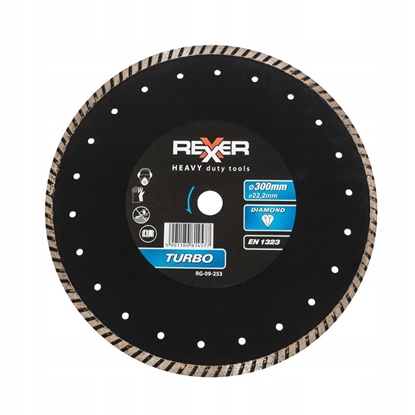 Изображение Dimanta griešanas disks Rexxer RC-09-253; 300 mm