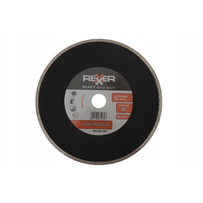 Изображение Dimanta griešanas disks Rexxer RC-09-256; 230 mm