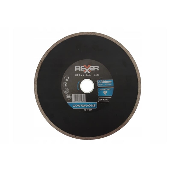 Picture of Dimanta griešanas disks Rexxer RC-09-257; 250 mm