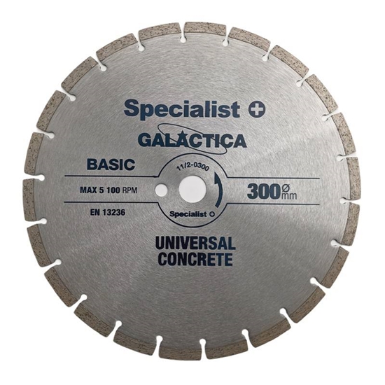 Picture of Dimanta griešanas disks Specialist GALACTICA; 300x10x25,4 mm