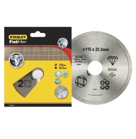 Picture of Dimanta griešanas disks Stanley STA38117-XJ; 230x22,2 mm