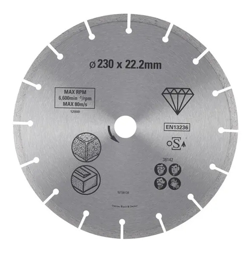 Picture of Dimanta griešanas disks Stanley STA38142-XJ; 230x22,2 mm