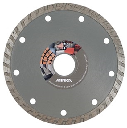 Изображение Dimanta slīpēšanas disks Mirka DIAMOND; 125x22,2 mm; TR