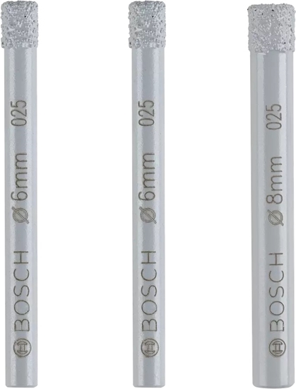 Picture of Wierto Bosch WIERTO DIAMENTOWE DiaTileDrillSet6-6-8