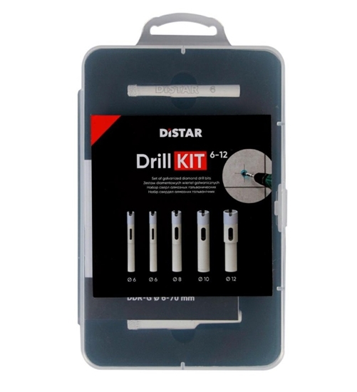 Изображение dimanta urbju komplekts DISTAR 80115429040; 6-12 mm; 5 gab.