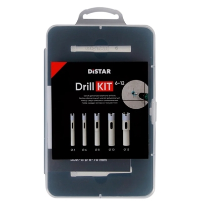 Изображение dimanta urbju komplekts DISTAR 89568442109; 6-12 mm; 5 gab.