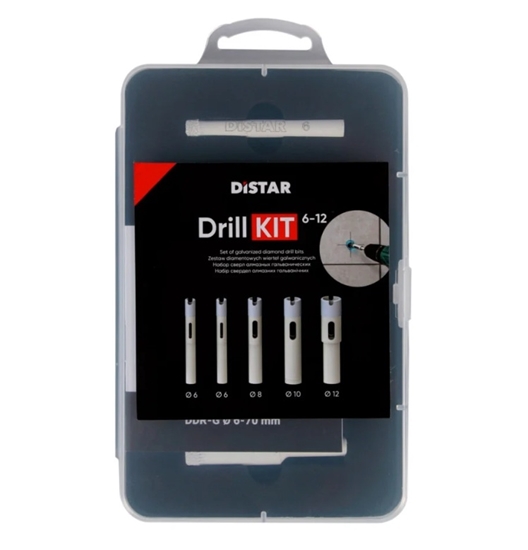 Изображение dimanta urbju komplekts DISTAR 89568442109; 6-12 mm; 5 gab.