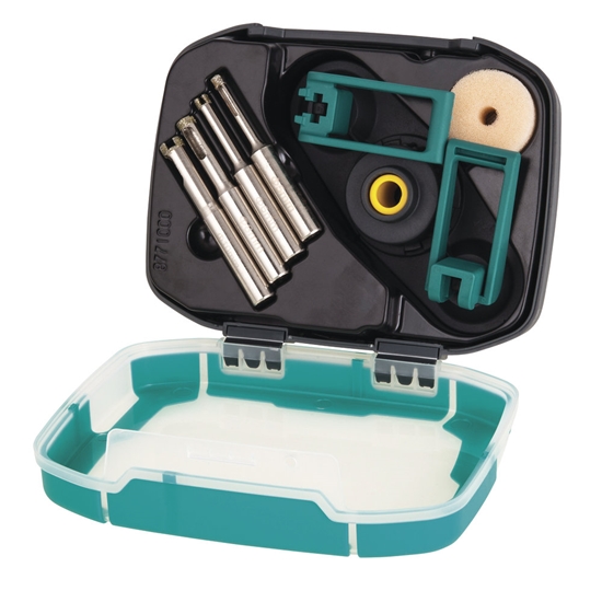 Picture of Dimanta urbju komplekts keramikas flīzēm Wolfcraft 8771000; 5/6/8/10 mm