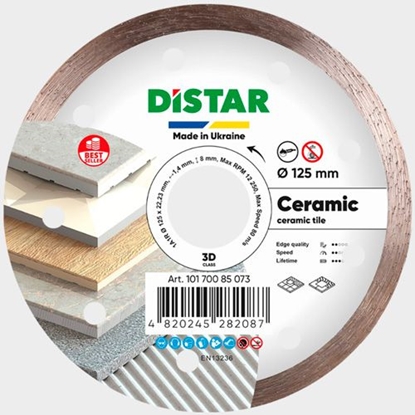 Attēls no Distar Tarcza diamentowa tnca Distar 1A1R 125 Ceramic