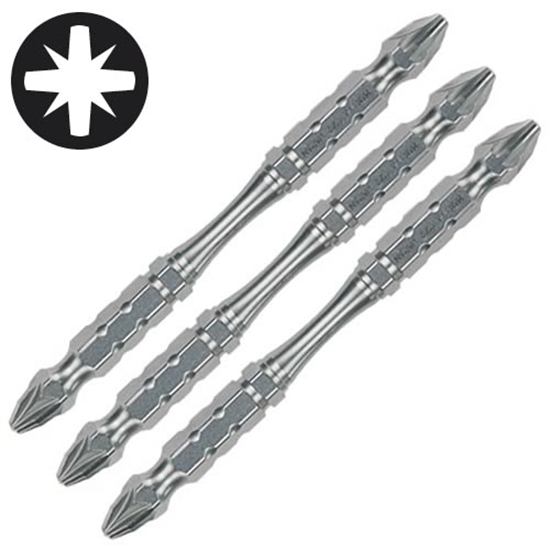 Picture of Divvirzienu rotējošs uzgalis Makita Torsion; PZ2; 3 gab.