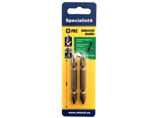 Picture of Divvirzienu rotējošs uzgalis Specialist; PH2; 2 gab.