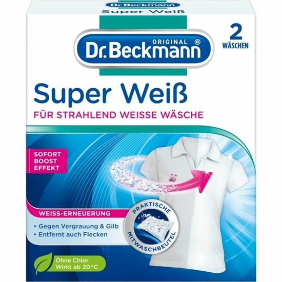 Изображение Dr. Beckmann Super Weiss Bleach 2 x 40g