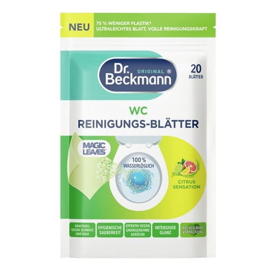 Picture of Dr. Beckmann Toilet Cleaning Wipes Citrus Sensation 20 pcs.