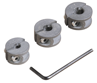 Attēls no Dziļuma ierobežotāju komplekts Wolfcraft 2755000; 6/8/10 mm