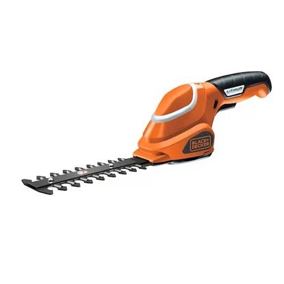 Attēls no Dzīvžoga šķēres Black & Decker GSL300-QW; 3,6 V; 1,1 Ah akum.